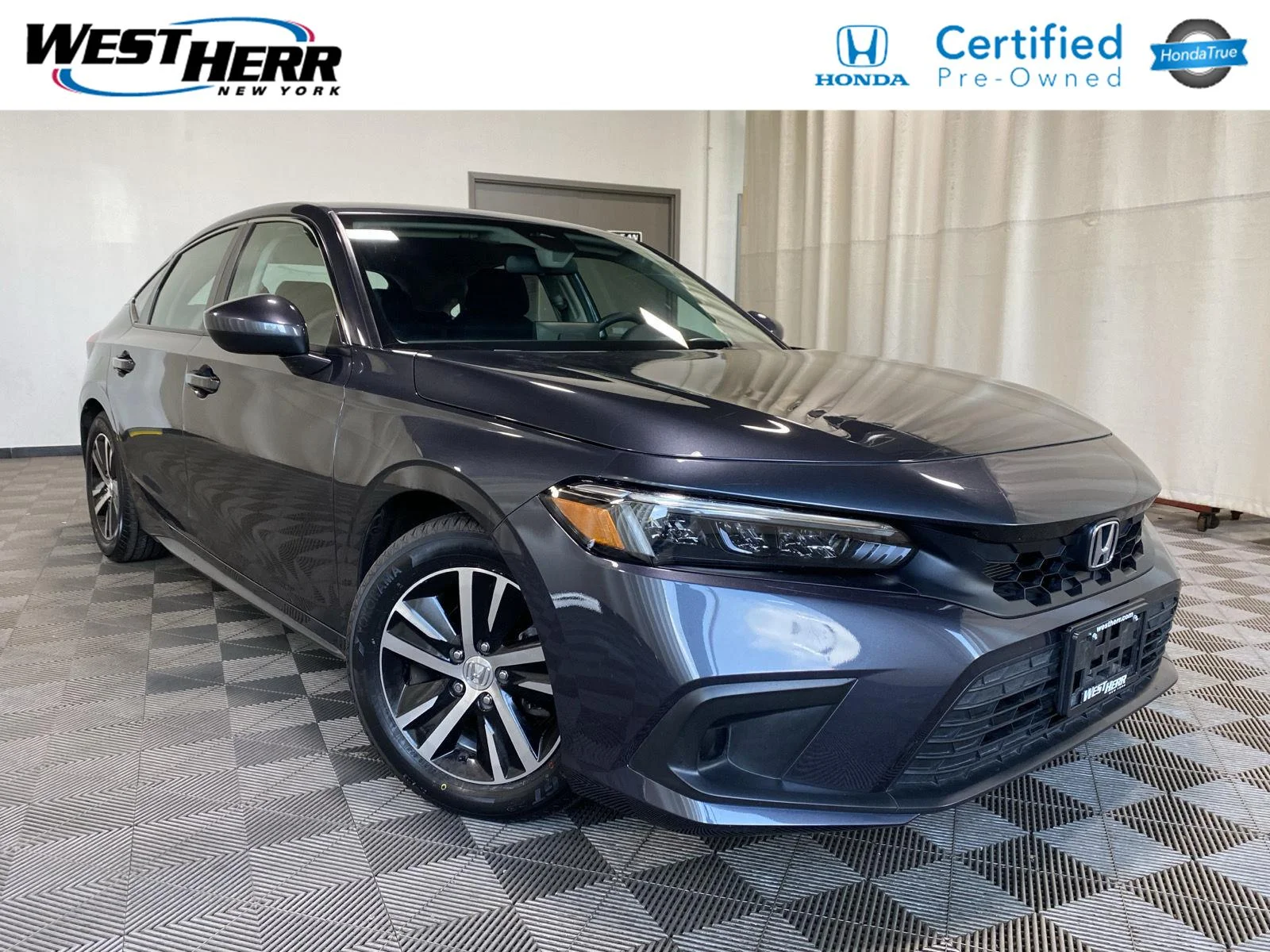Certified Used 2024 Meteorite Gray Metallic Honda LX image 1