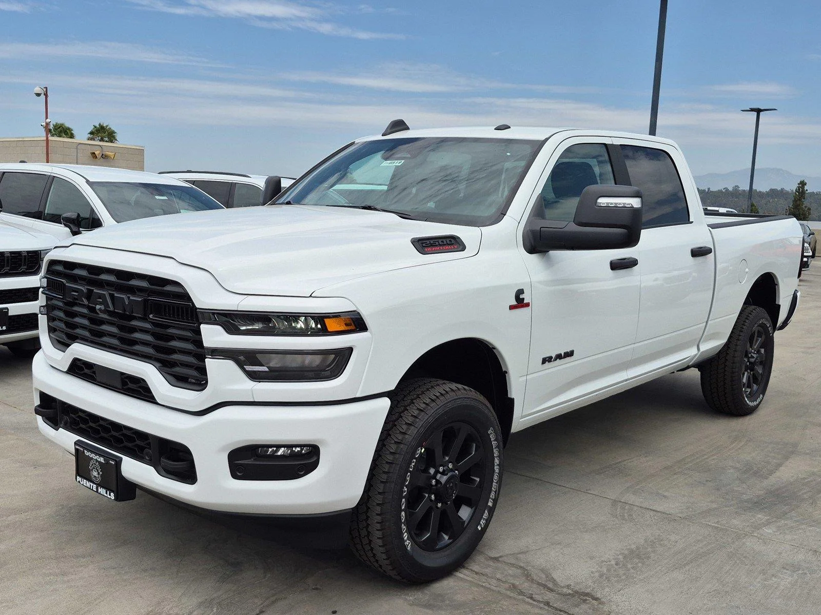 New 2026 Bright White Clear-Coat Exterior Paint RAM Big Horn image 3
