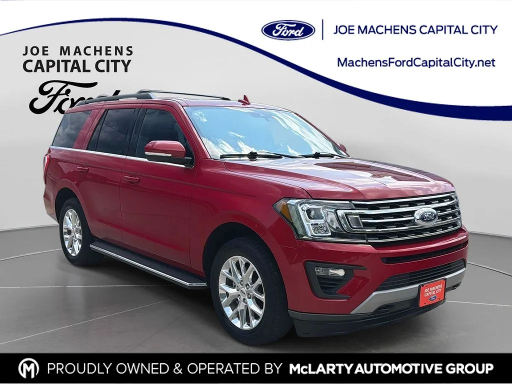 Used 2020 Red Metallic Ford XLT image 1