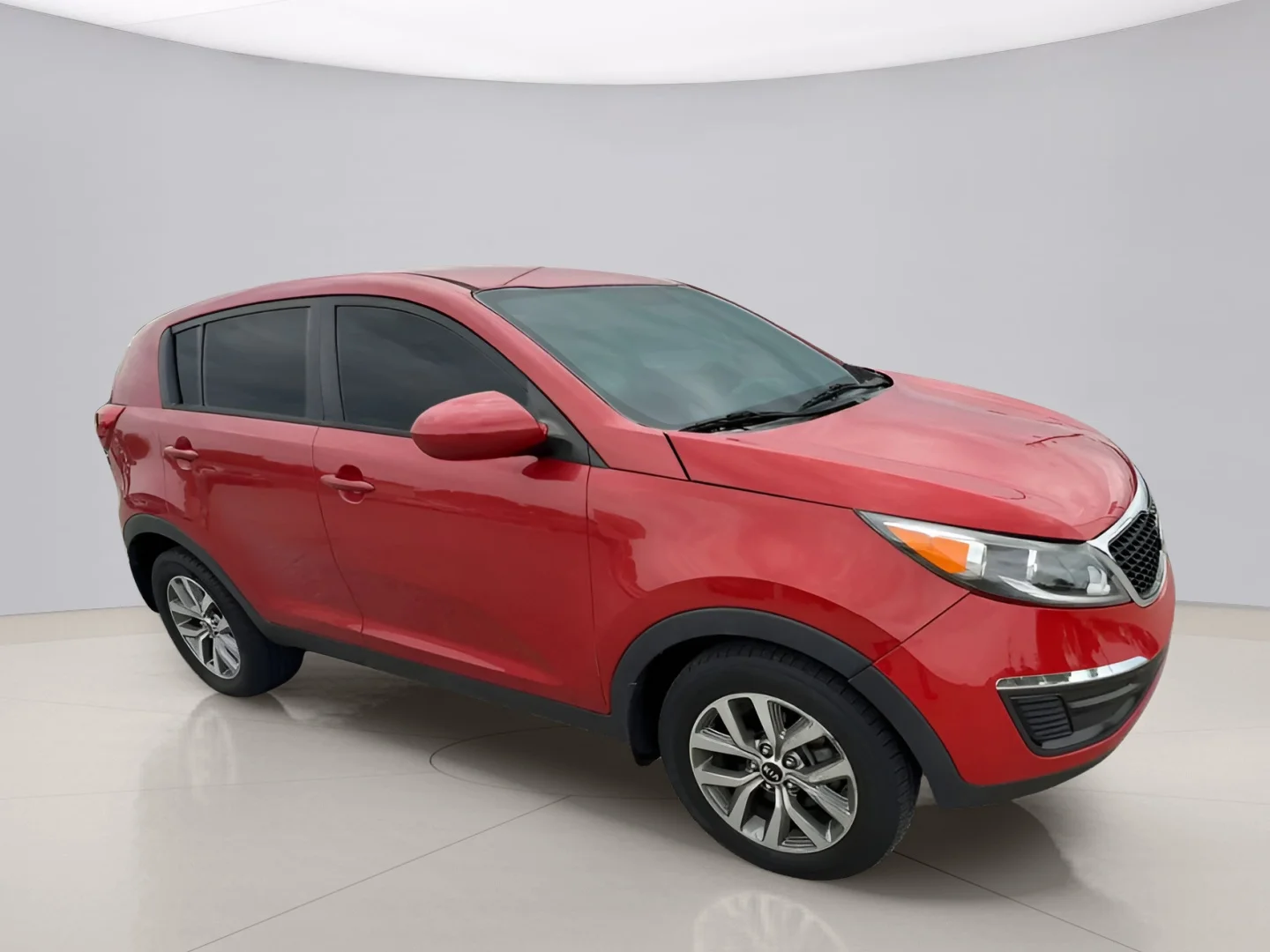 Used 2015 Red Kia LX FWD image 2