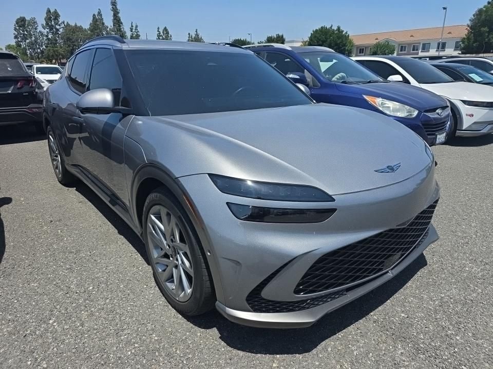 Certified 2023 GENESIS GV60 Advanced with VIN KMUKCDTCXPU016574 for sale in San Diego, CA