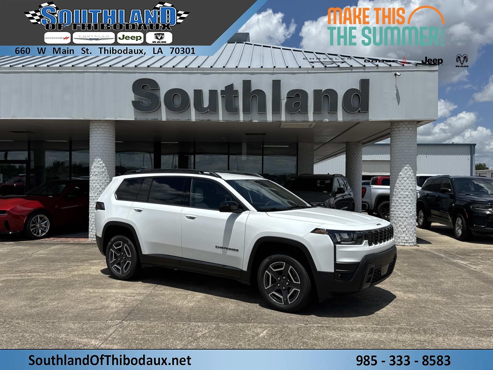 New 2026 Bright White Clear-Coat Exterior Paint Jeep Laredo image 1