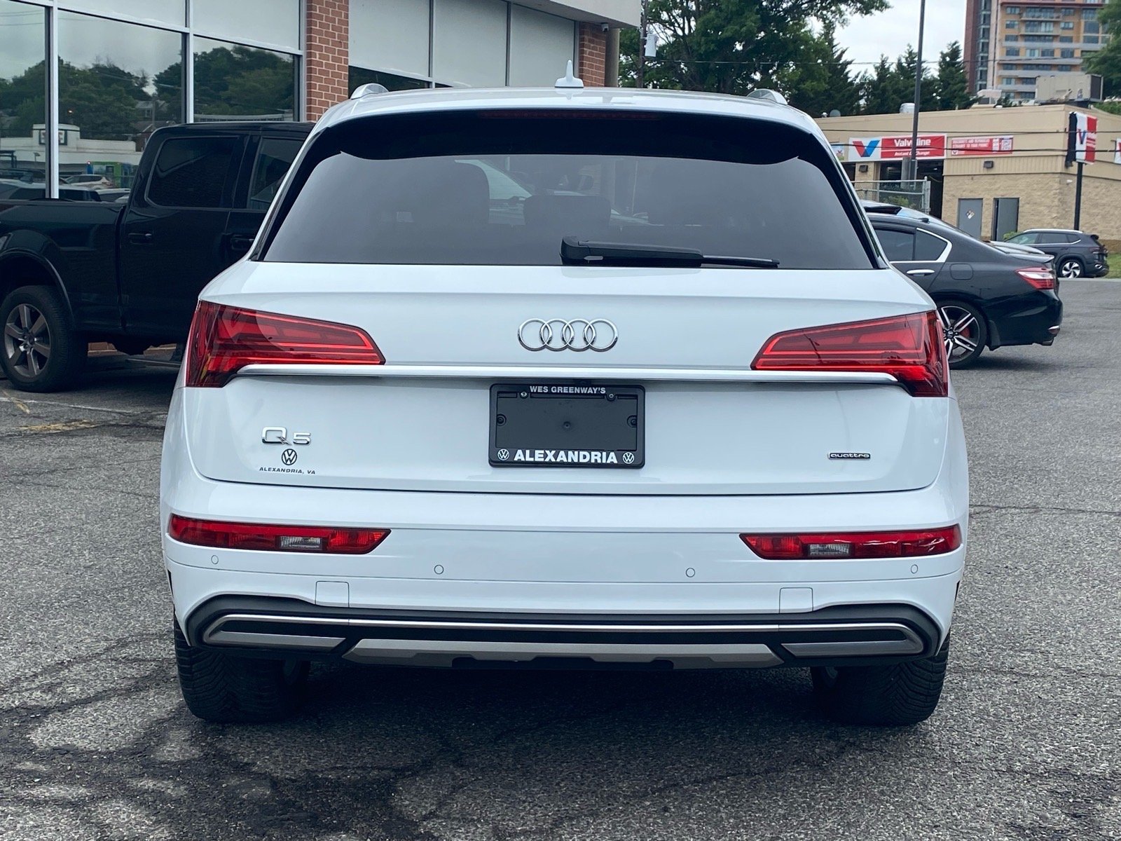 Used 2021 White Audi 45 Premium Plus image 3