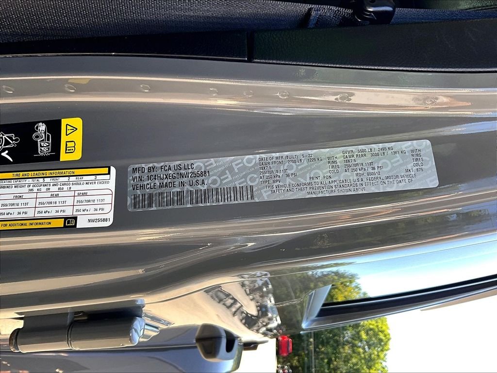 Used 2022 Gray Jeep Unlimited Sahara image 27