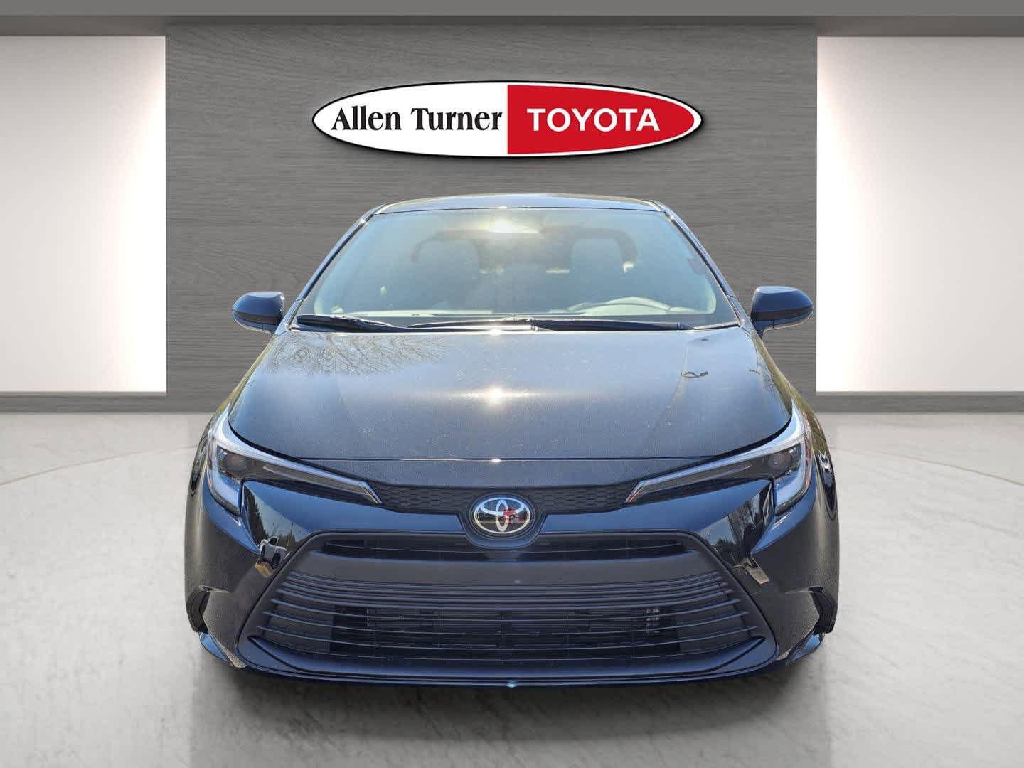 New 2026 Midnight Black Metallic Toyota Hybrid LE image 2