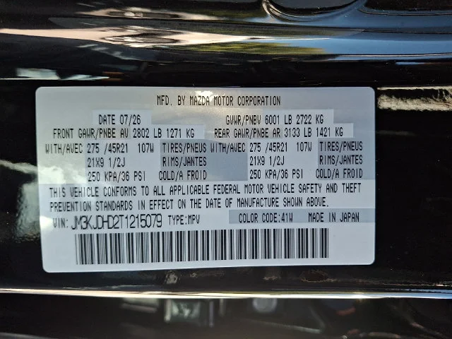 New 2026 Black Mazda 3.3 Turbo Premium image 16