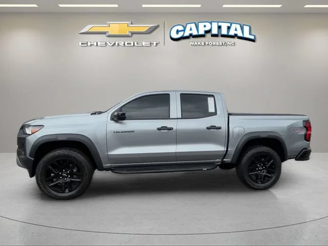Used 2024 Sterling Gray Metallic Chevrolet Trail Boss image 2