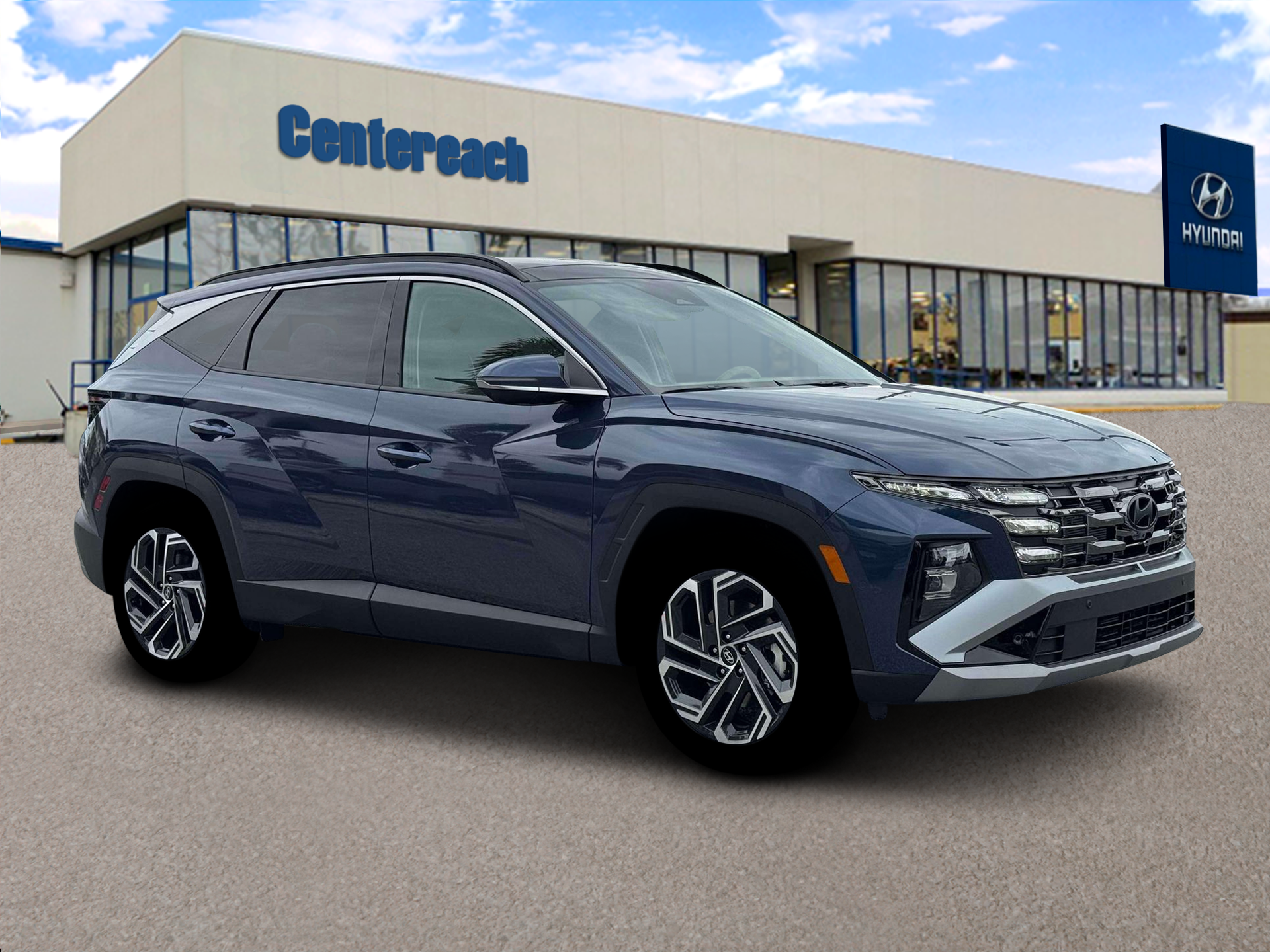 New 2026 Atlantis Blue Hyundai Limited AWD image 10