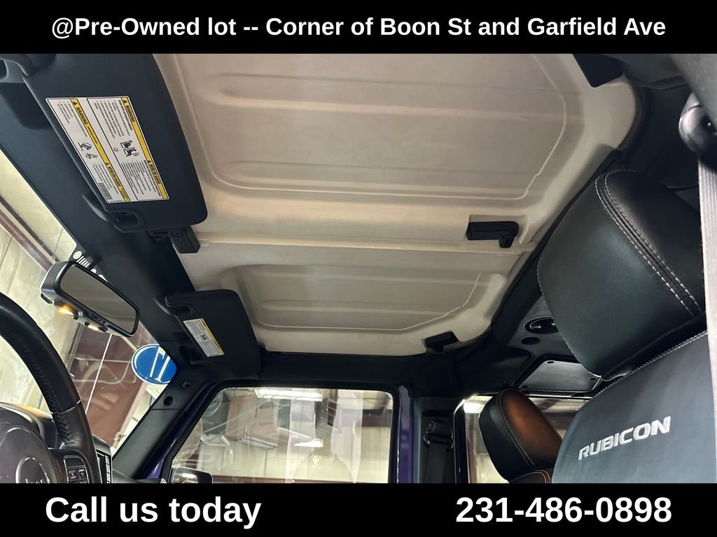 Used 2017 Purple Jeep Unlimited Rubicon image 13