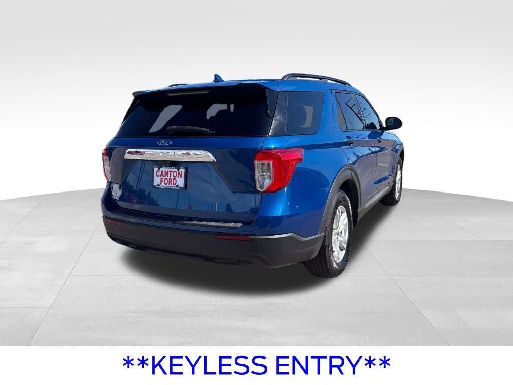 Certified Used 2020 Blue Metallic Ford XLT image 8