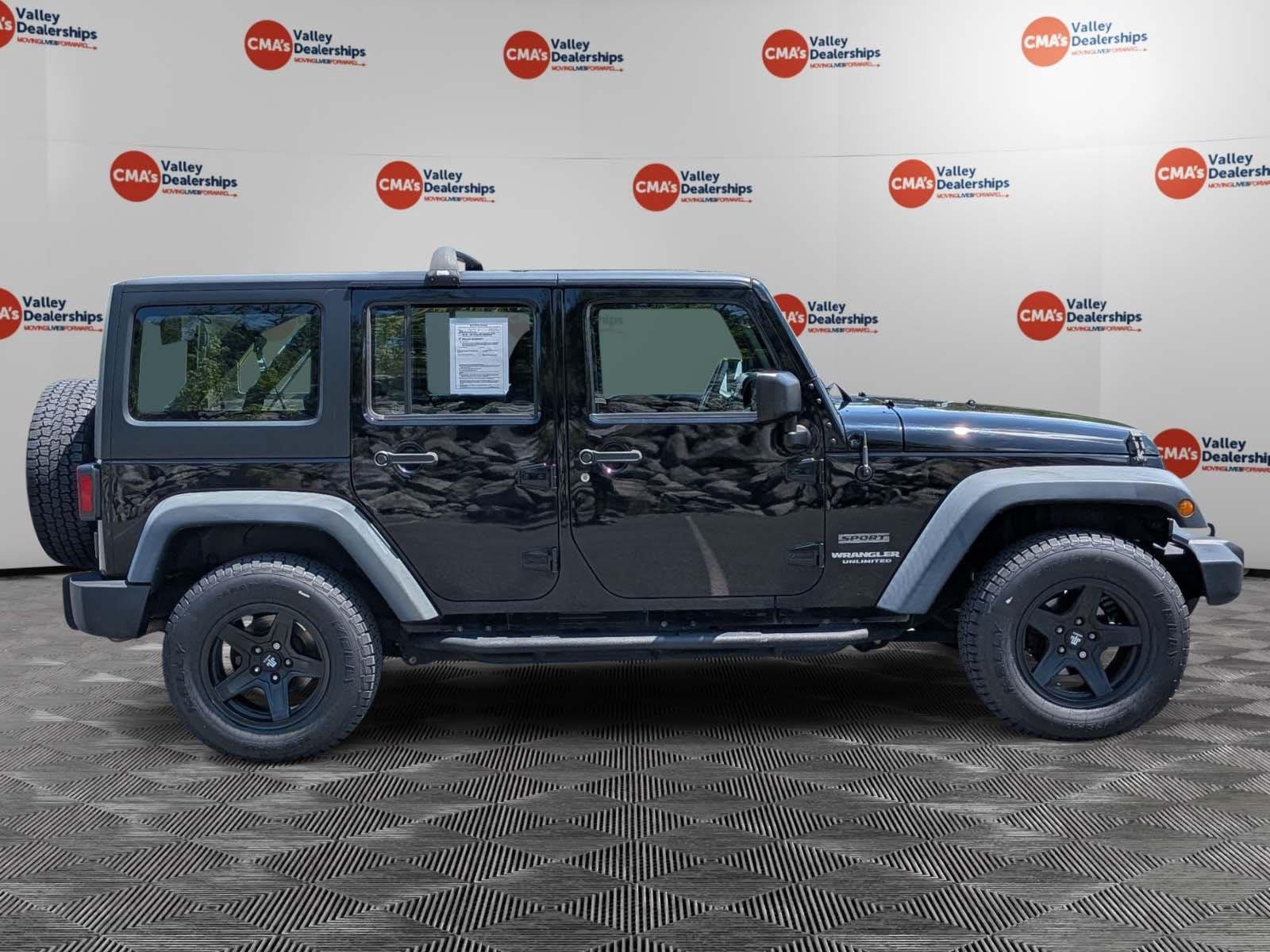 Used 2016 Black Clearcoat Jeep Sport image 4