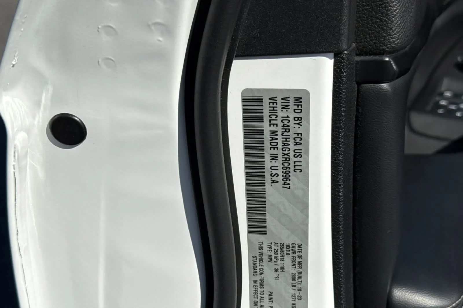 Used 2024 Bright White Clearcoat Jeep Laredo X image 33