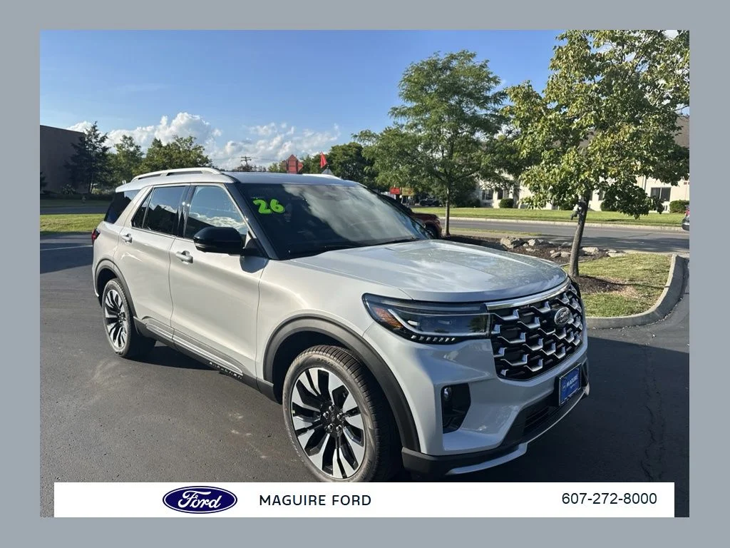 New 2026 Space White Metallic Ford Platinum™ image 1