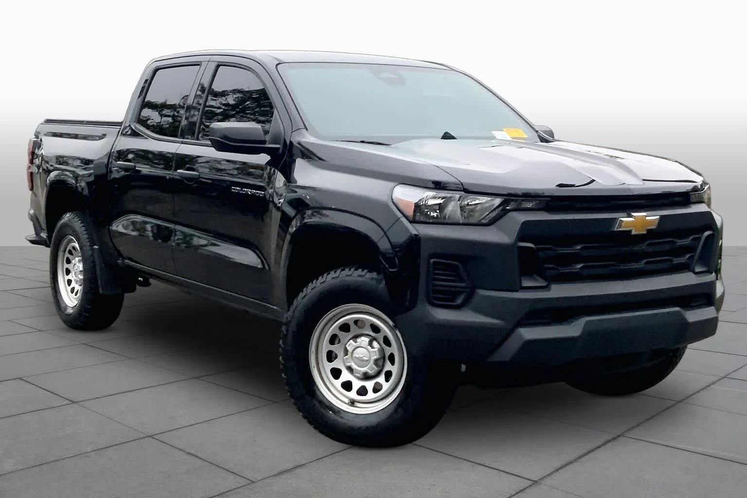 Used 2024 Black Chevrolet 4WD Work Truck image 3