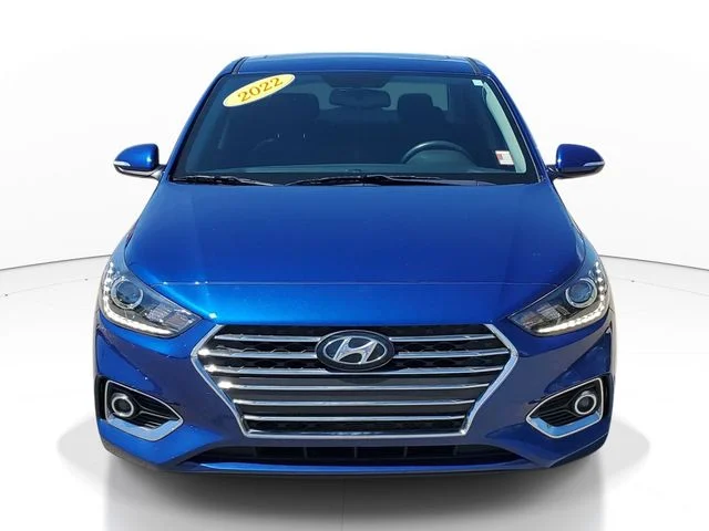 Used 2022 Blue Hyundai Limited image 2