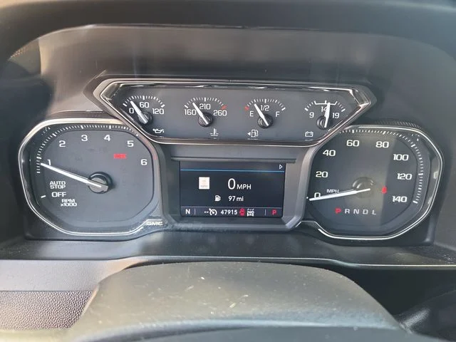 Used 2021 Summit White GMC AT4 image 3