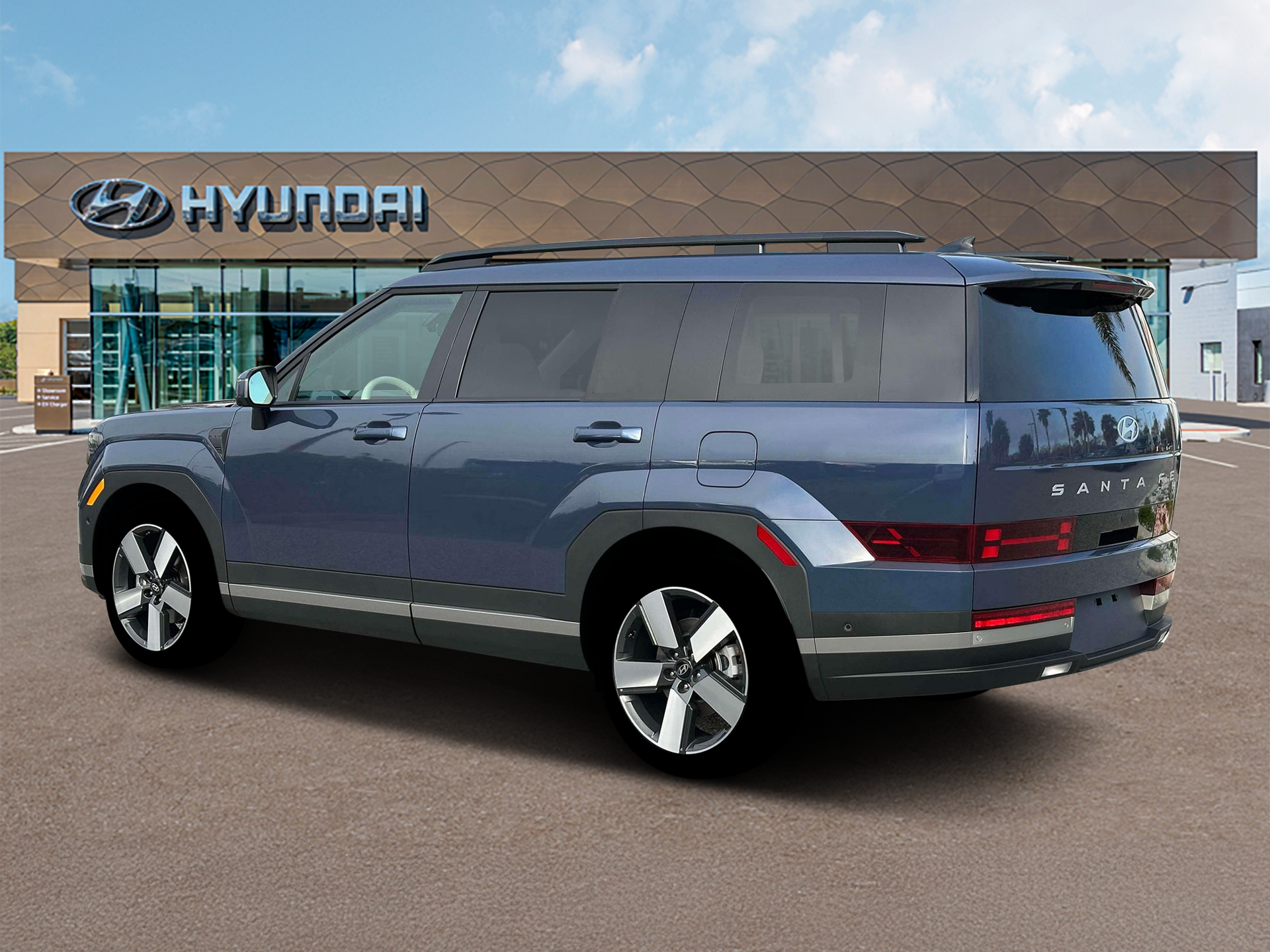New 2026 Atlantis Blue Hyundai Limited FWD image 4