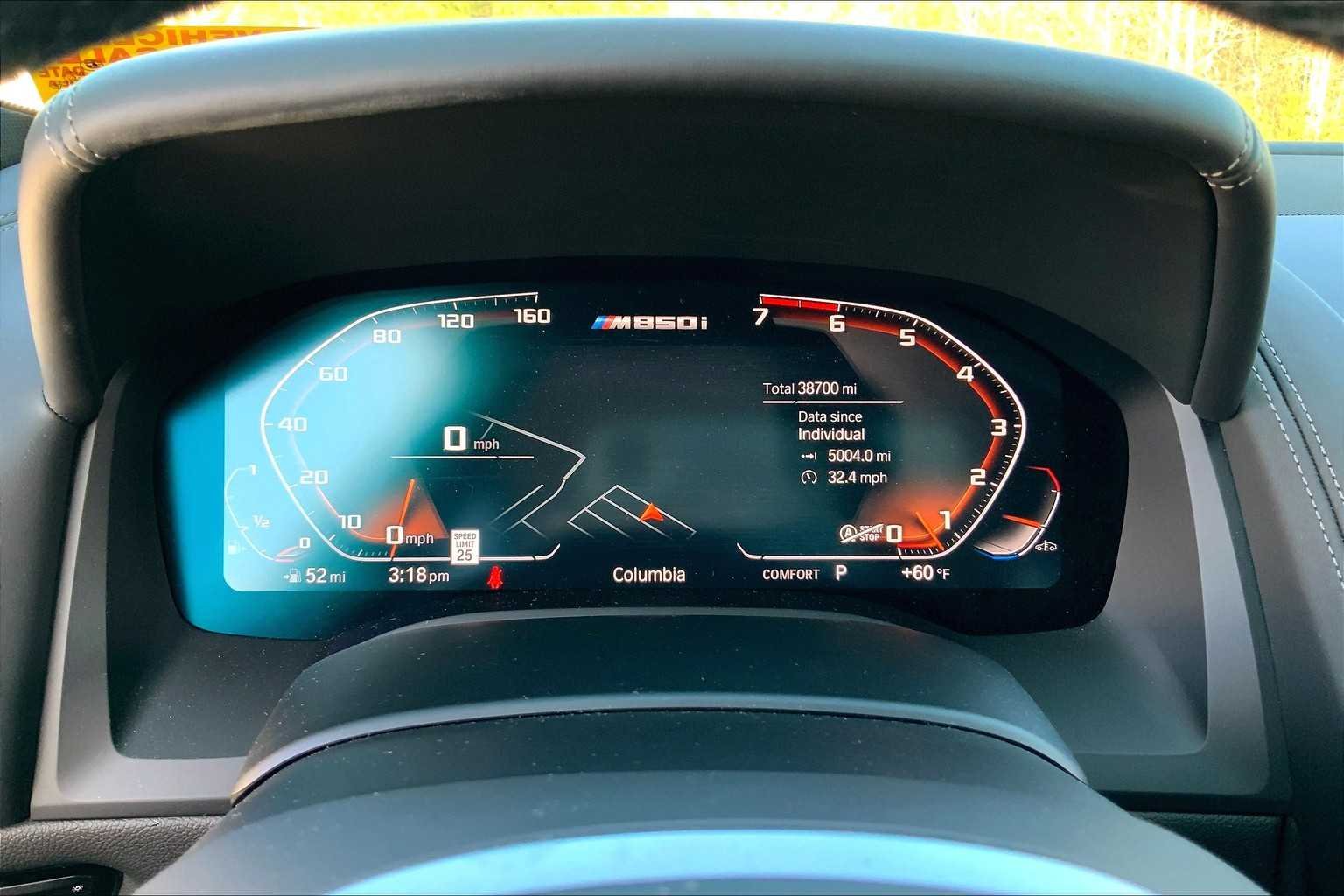 Certified Used 2022 Bluestone Metallic BMW M850i image 26