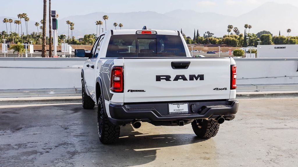New 2026 Bright White Clearcoat Ram Rebel image 7