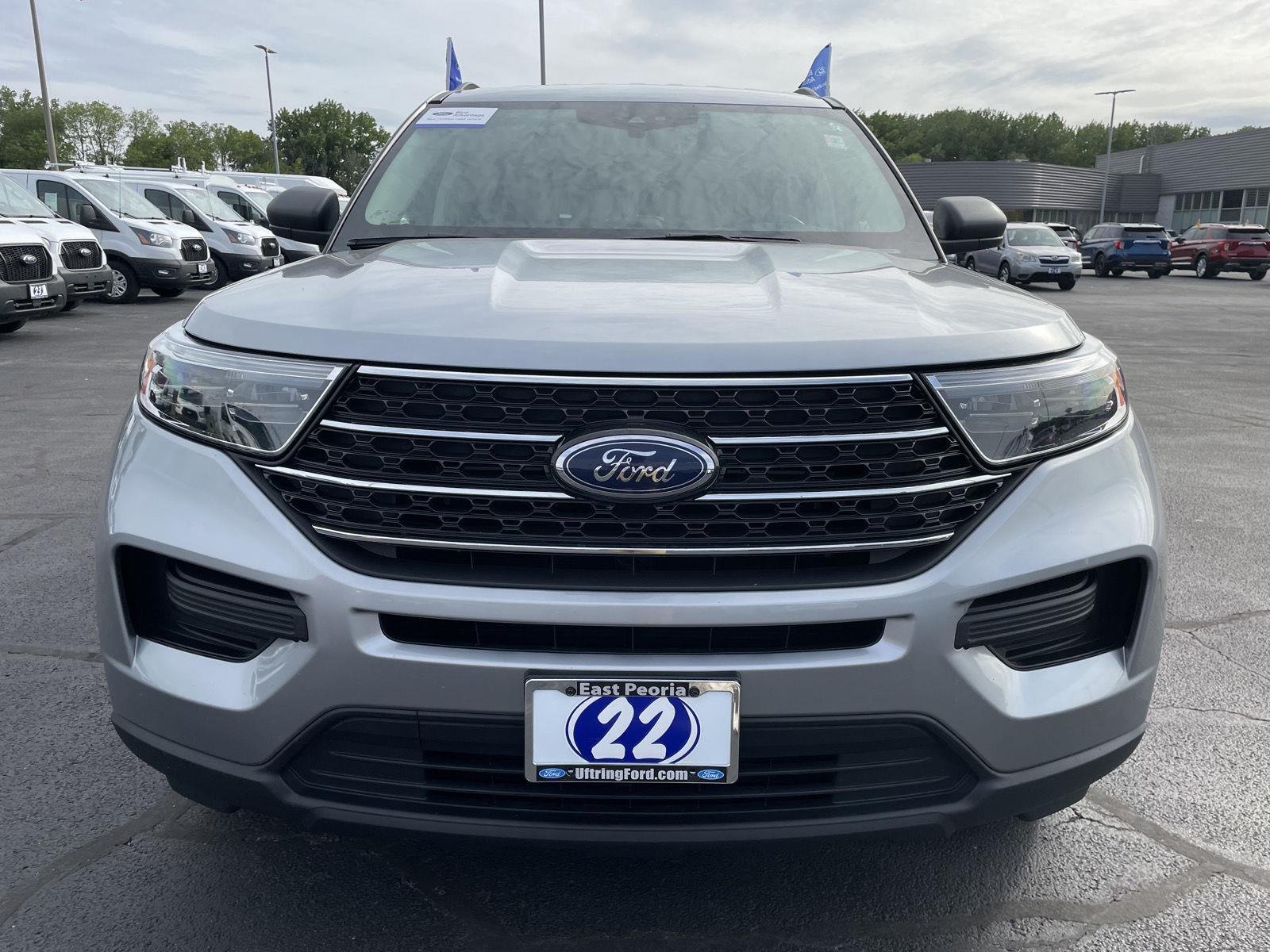 Used 2022 Iconic Silver Ford XLT image 8