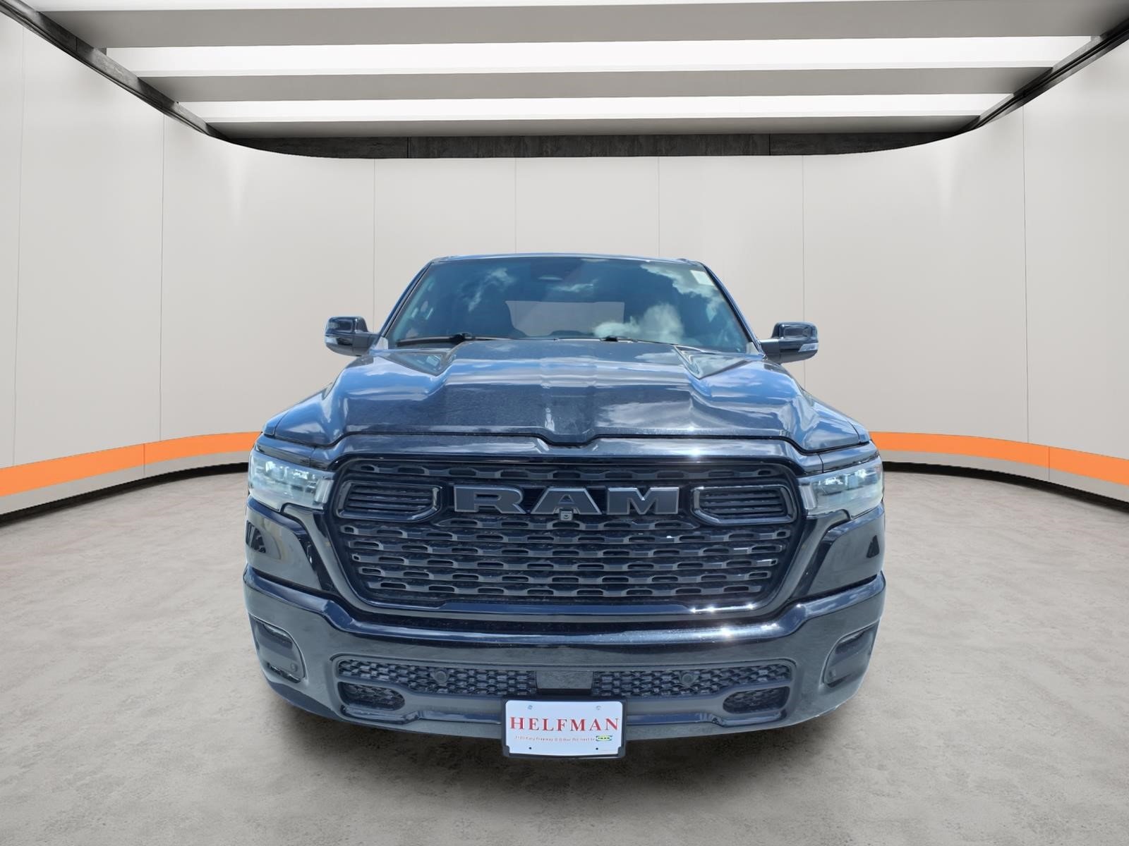 New 2026 Diamond Black Crystal Pearl-Coat Exterior Paint RAM Lone Star image 2