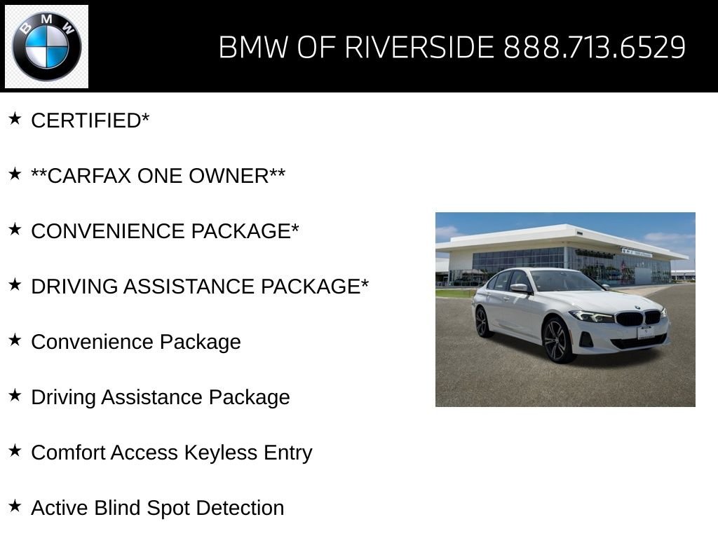 Certified Used 2023 Alpine White BMW 330i image 15