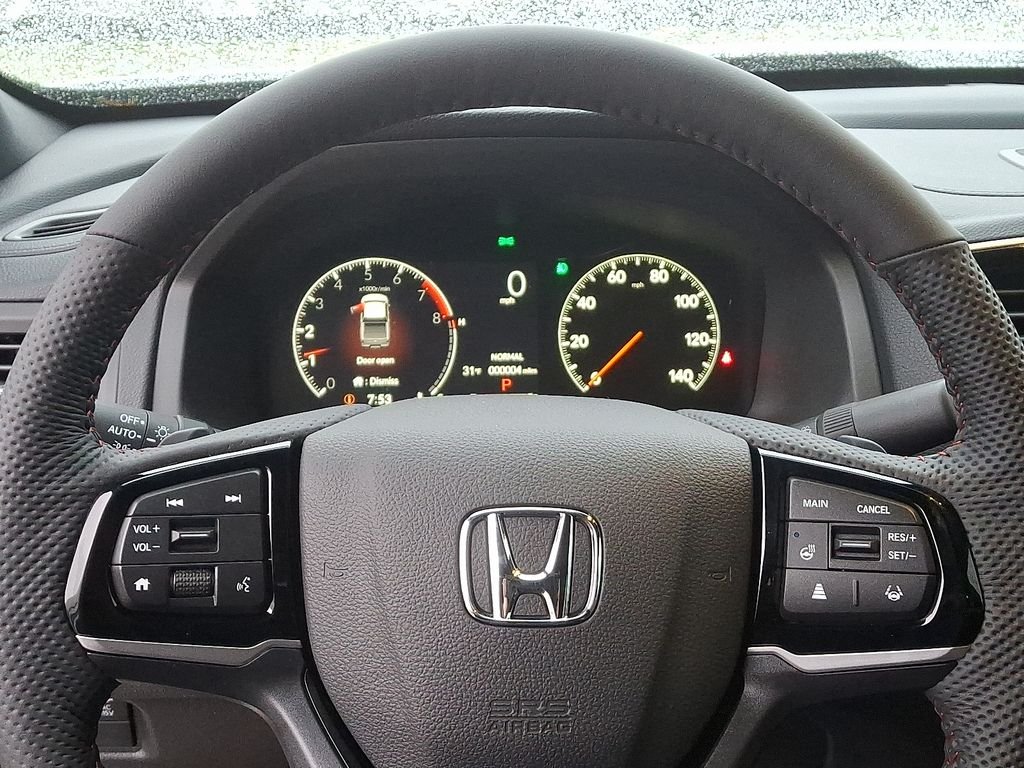 New 2026 Platinum White Pearl Honda Black Edition Two-Tone image 9