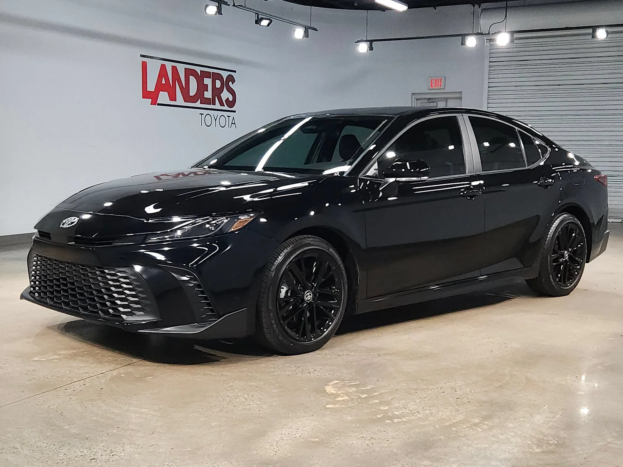 Used 2026 Midnight Black Metallic Toyota SE image 3