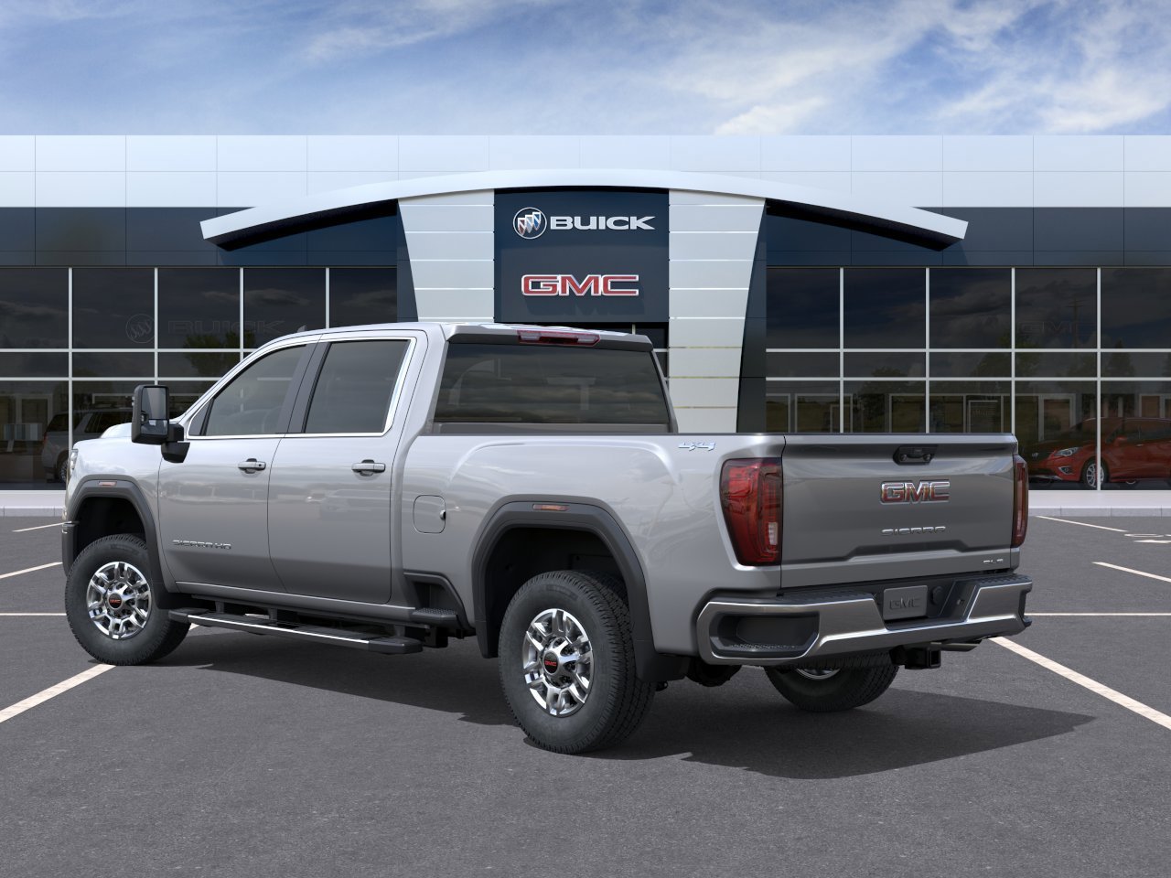 New 2026 Sterling Metallic GMC SLE image 3