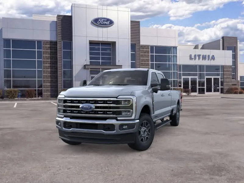 New 2026 Glacier Gray Metallic Tri-Coat Ford F-350® Lariat® image 2