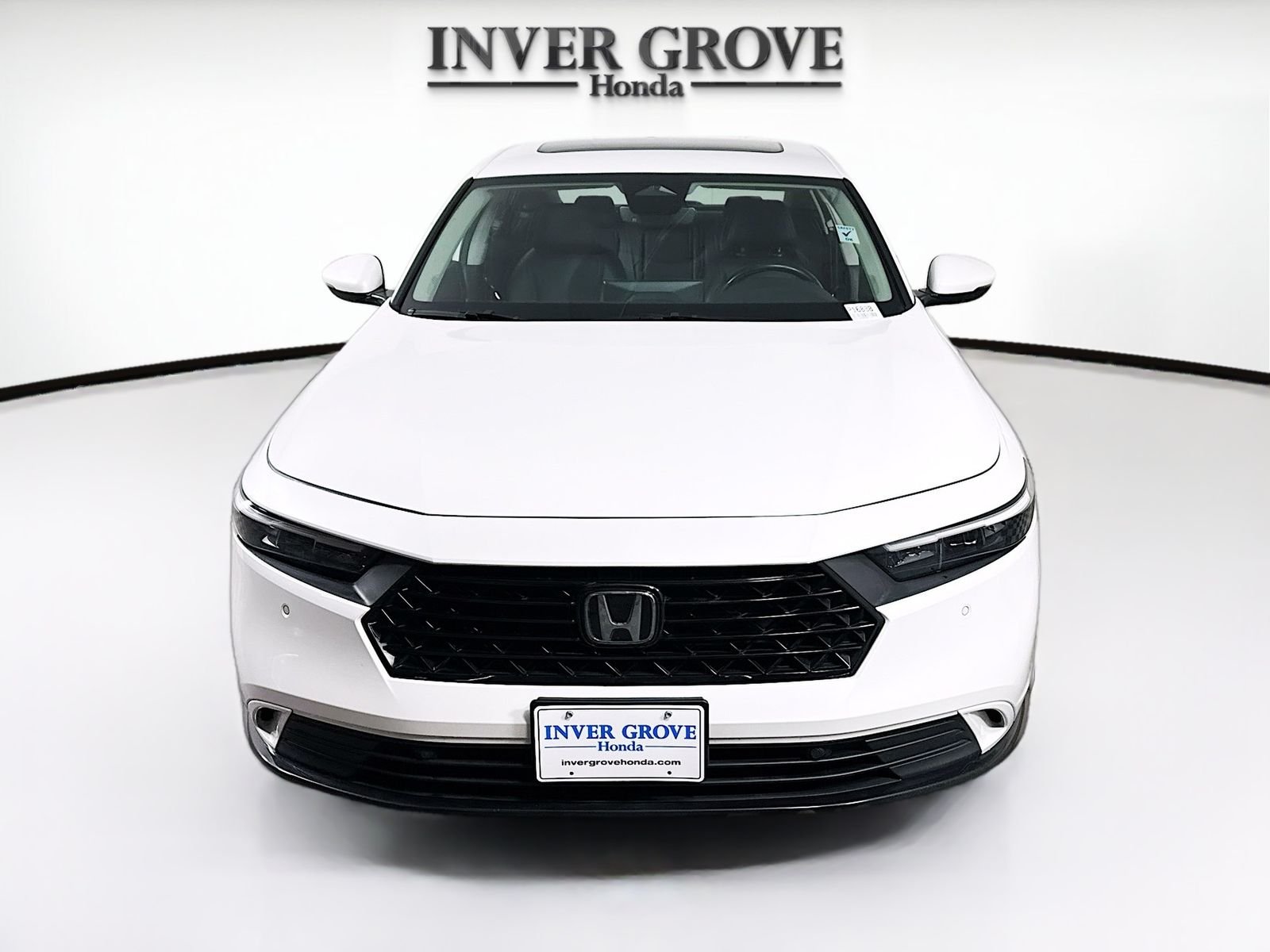 Used 2023 Honda Accord Hybrid EX-L with VIN 1HGCY2F68PA011573 for sale in Inver Grove Heights, Minnesota