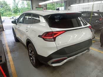 Used 2023 Glacial White Pearl Kia EX image 3