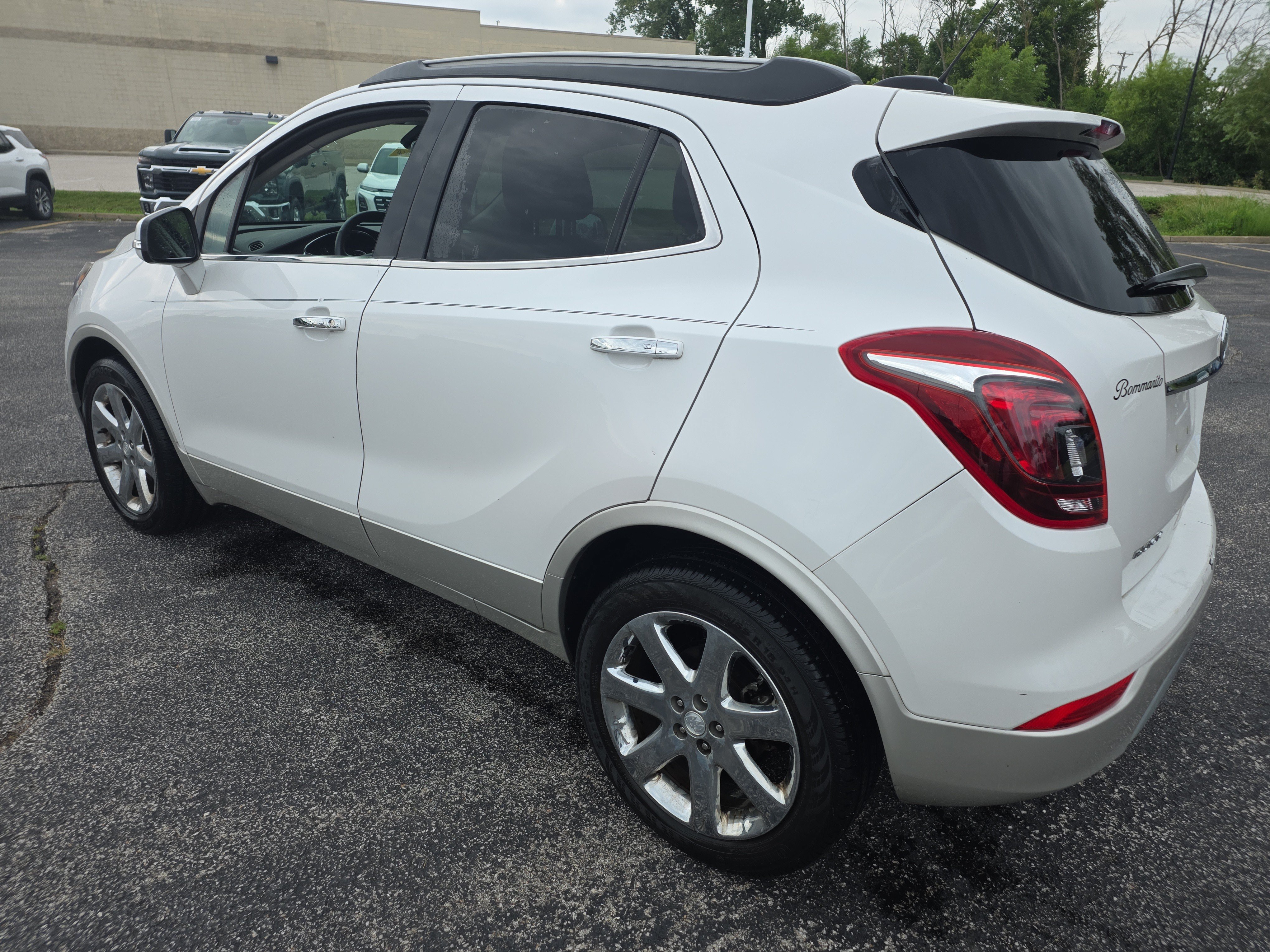 Used 2017 Includes (BQX) Satin Nickel Metallic lower exterior accent color, Paint code W733J. Buick Essence image 6