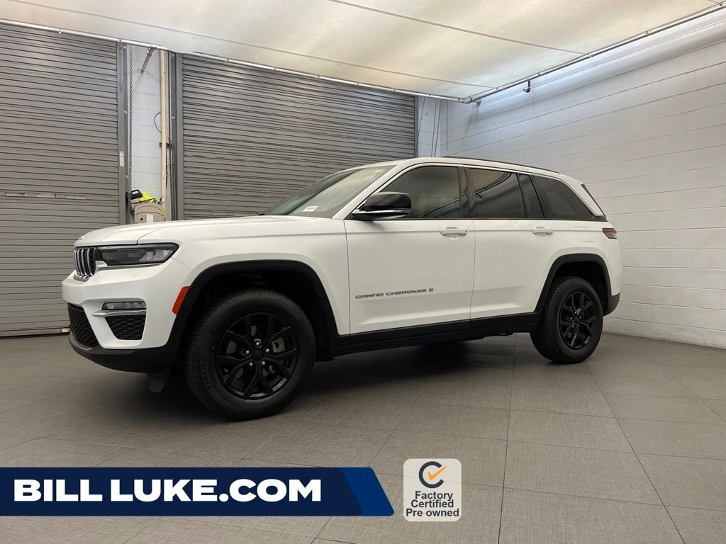 Certified Used 2023 White Jeep Limited image 1
