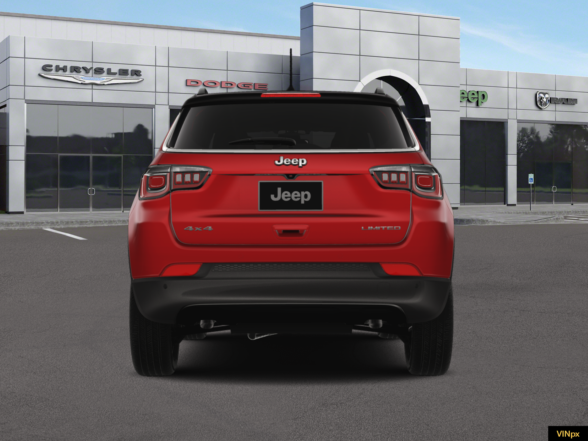 New 2026 Red Hot Pearlcoat Jeep Limited image 6