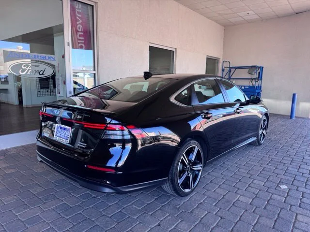 Certified Used 2023 Crystal Black Pearl Honda Sport image 5