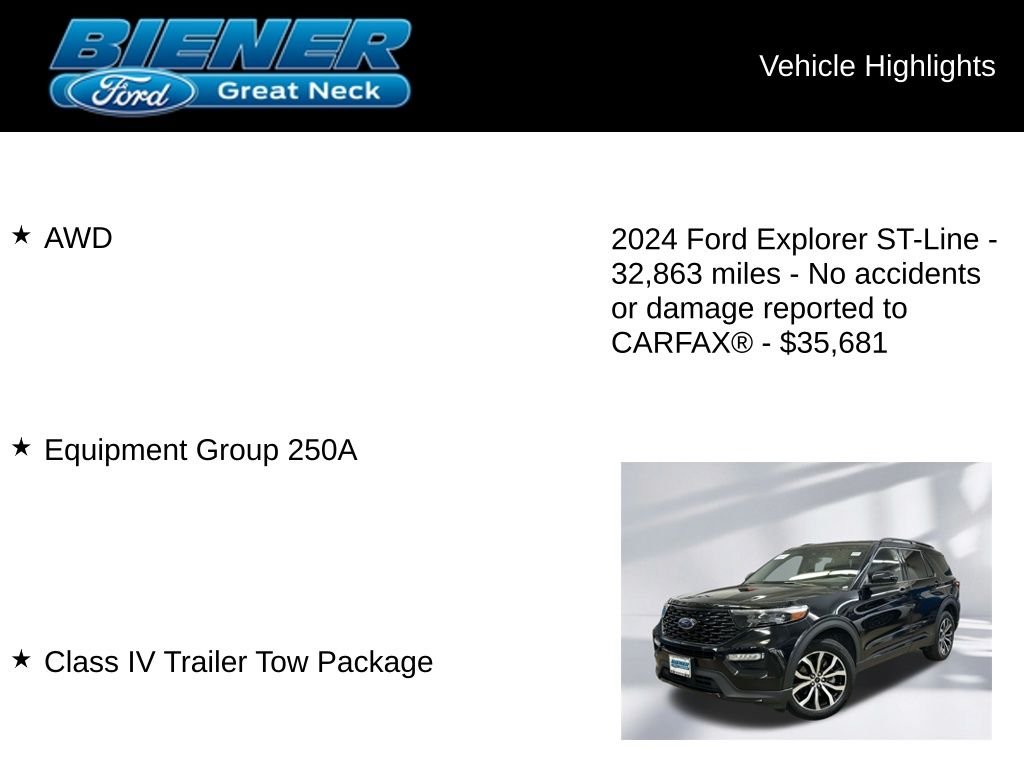 Used 2024 Black Metallic Ford ST-Line image 9
