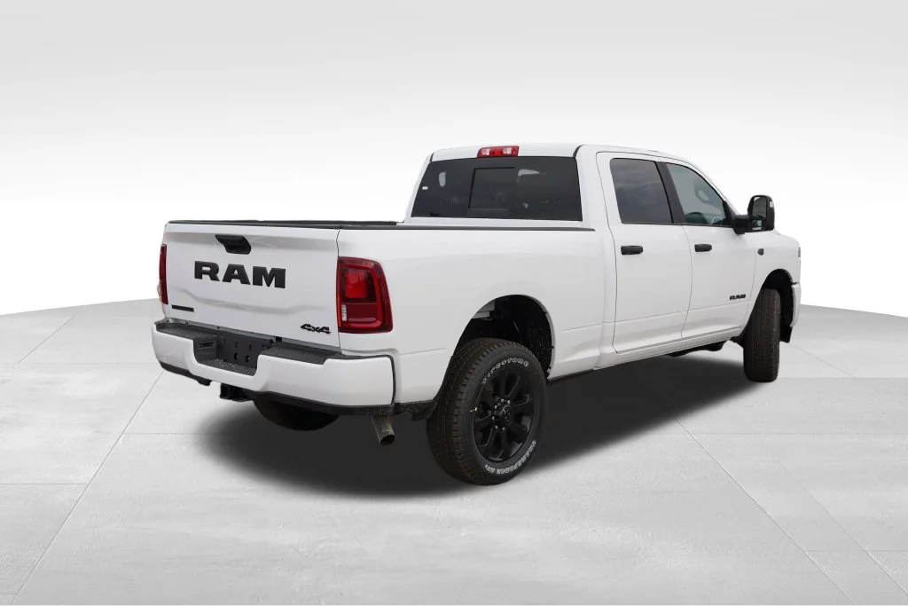 New 2027 Bright White Clear-Coat Exterior Paint RAM Big Horn image 3