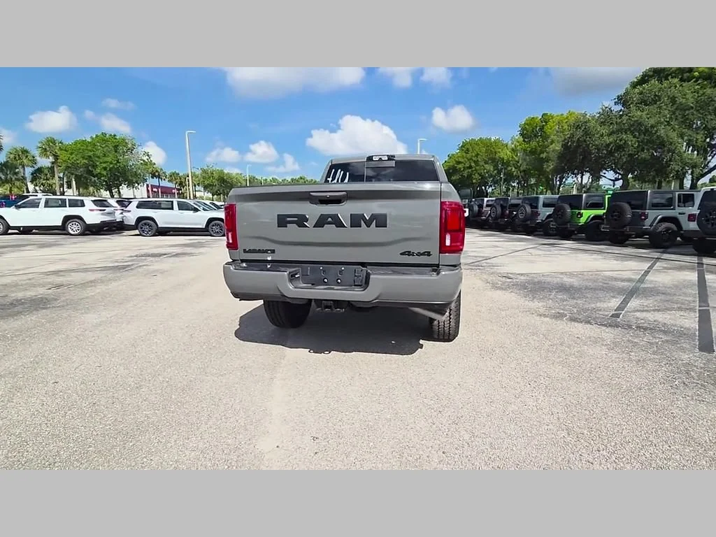 New 2026 Ceramic Gray Clear-Coat Exterior Paint RAM Laramie image 27