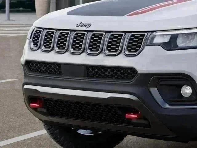 New 2026 Bright White Clear-Coat Exterior Paint Jeep Trailhawk image 77