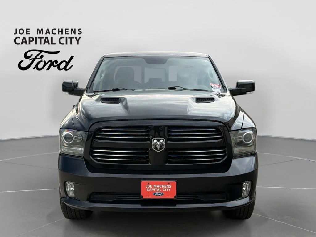 Used 2015 Brilliant Black Crystal Pearlcoat Ram Sport image 10