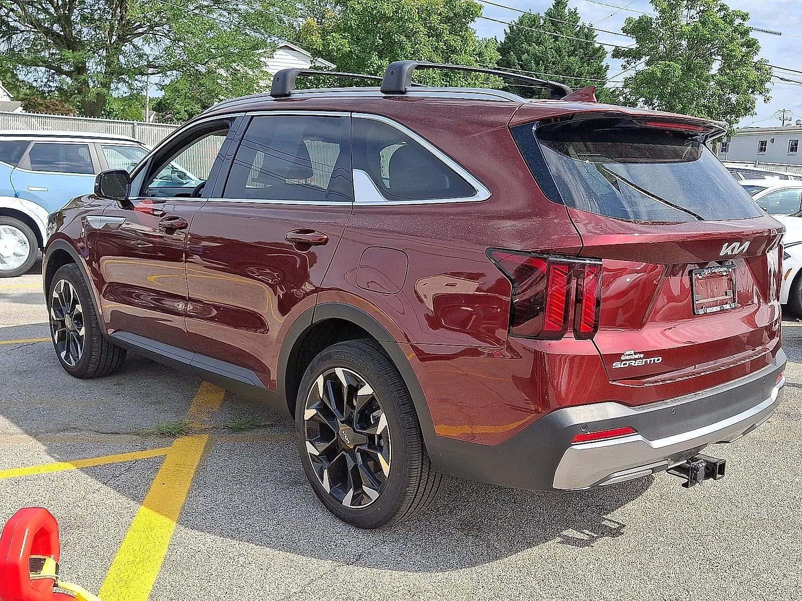 Certified Used 2025 Red Kia EX image 5