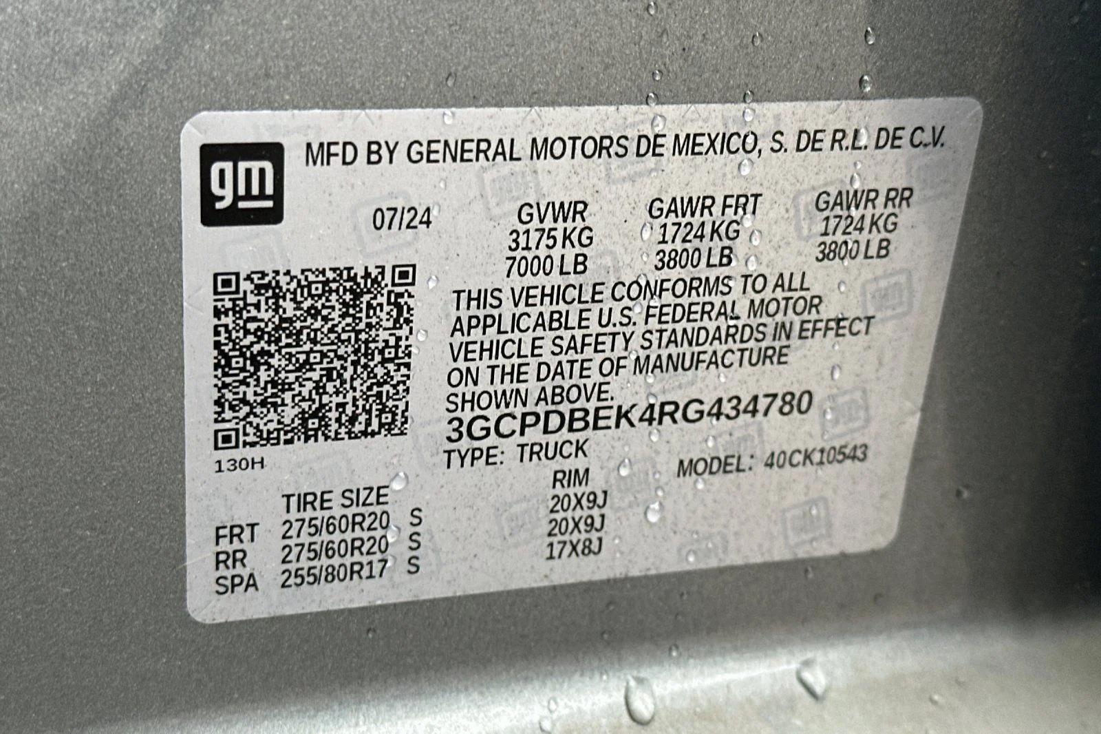 Used 2024 Gray Chevrolet Custom image 27