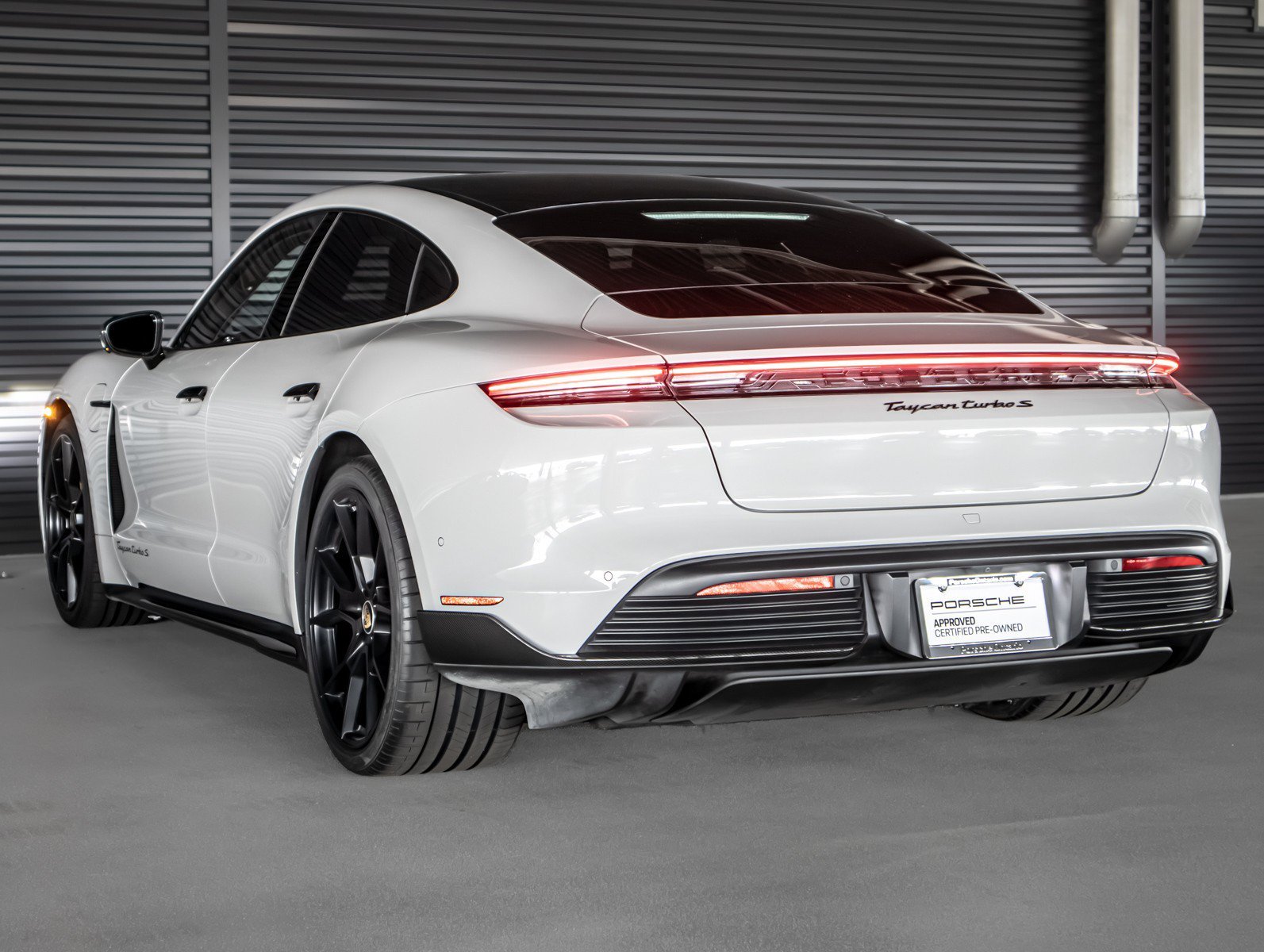 Certified Used 2022 Chalk Porsche Turbo S image 3