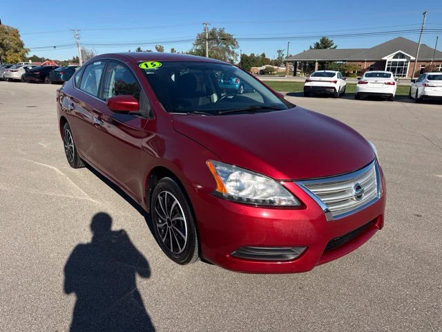 Used 2015 Nissan Sentra SV with VIN 3N1AB7AP1FL669444 for sale in Scottsburg, IN