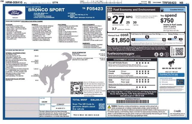 New 2026 Ruby Red Metallic Tinted Clearcoat Ford Big Bend® image 30