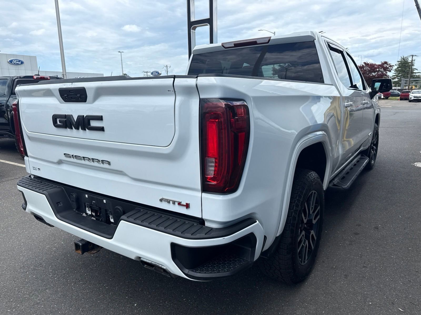 Used 2021 Summit White GMC AT4 with Trailering Package image 6