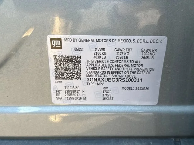 Used 2024 Sterling Gray Metallic Chevrolet LT image 29