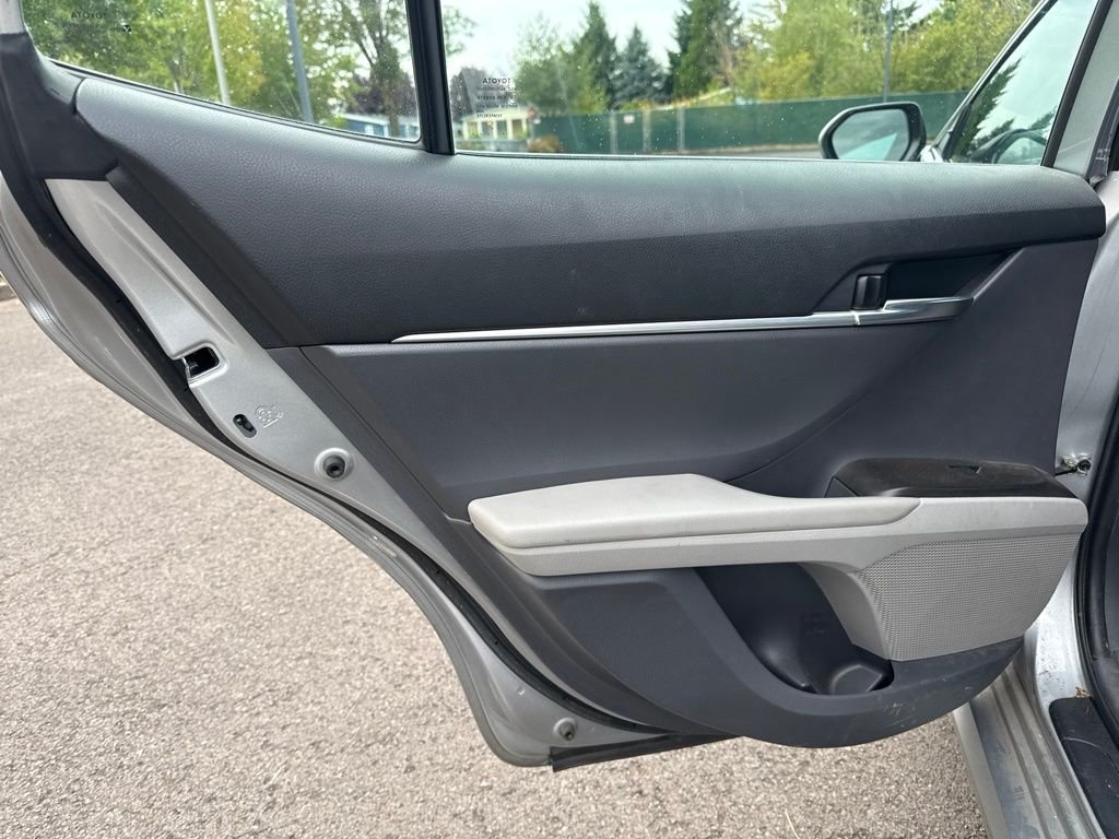 Used 2022 Celestial Silver Metallic Toyota LE image 19