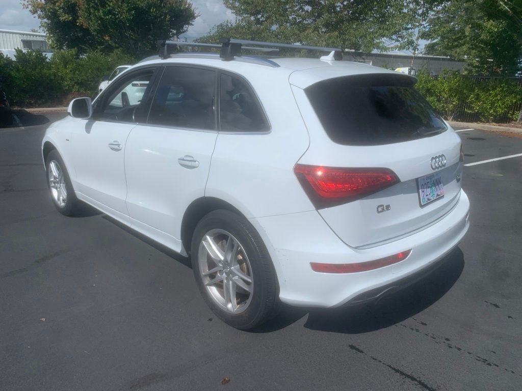 Used 2015 Glacier White Metallic Audi 3.0T Premium Plus image 2